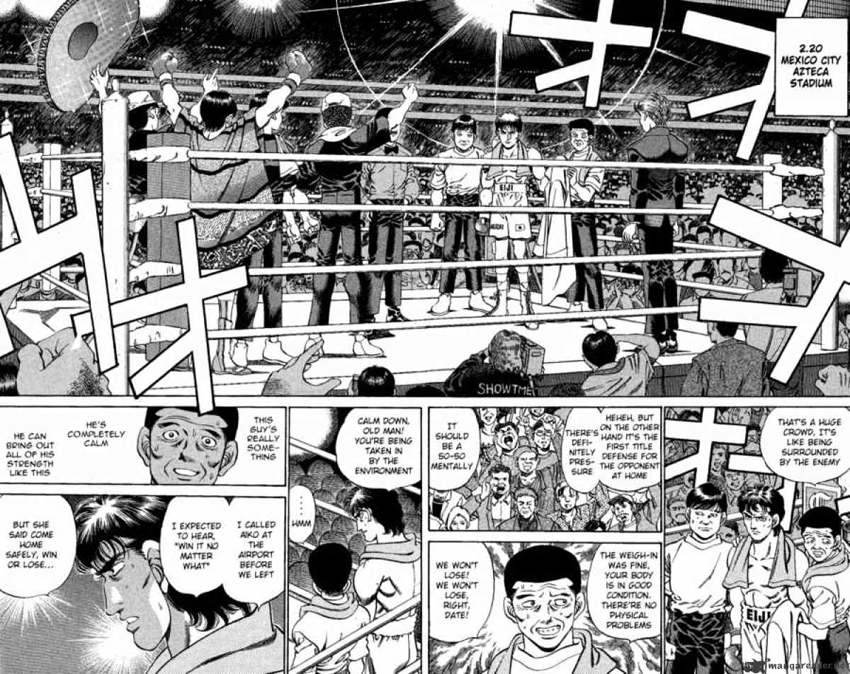 Hajime no Ippo: Fighting Spirit, Chapter 175 image 06
